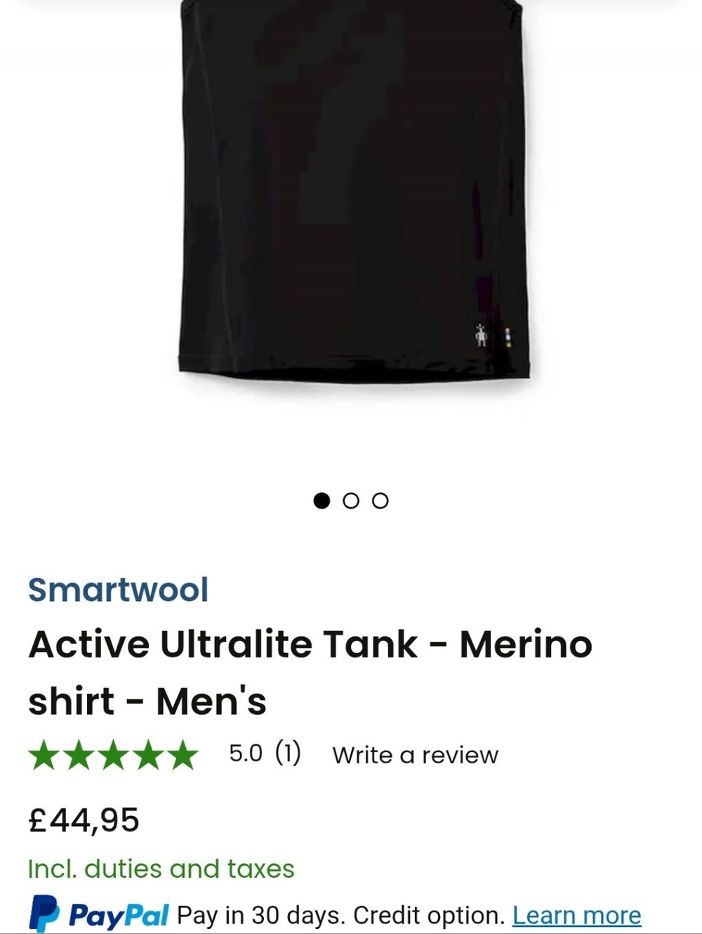 SMARTWOOL Tank - Picture 6 of 6